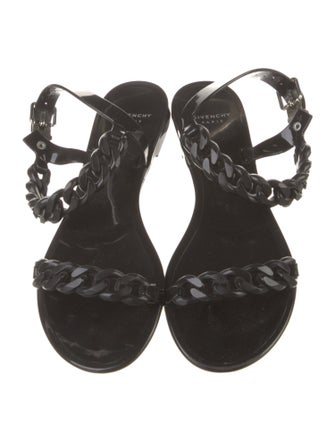 Givenchy Chain-Link Accents Sandals