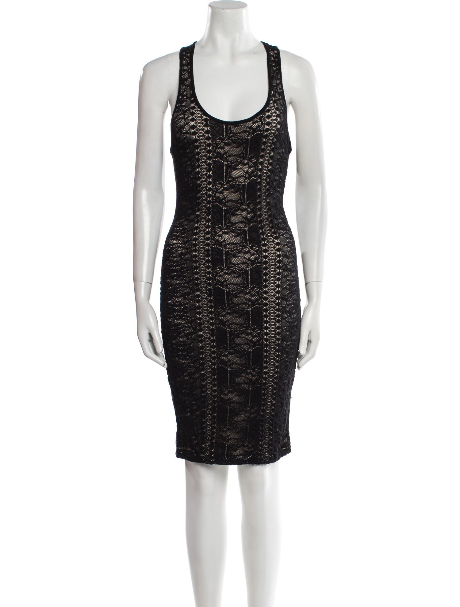 Givenchy Lace Knee-Length Dress