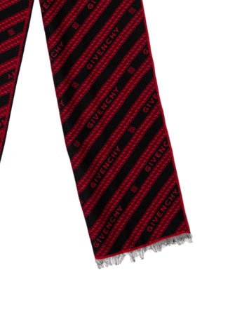 Givenchy Wool Printed Scarf