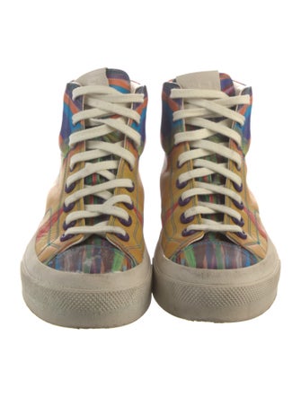 Givenchy Leather Printed Sneakers