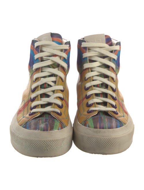 Givenchy Leather Printed Sneakers