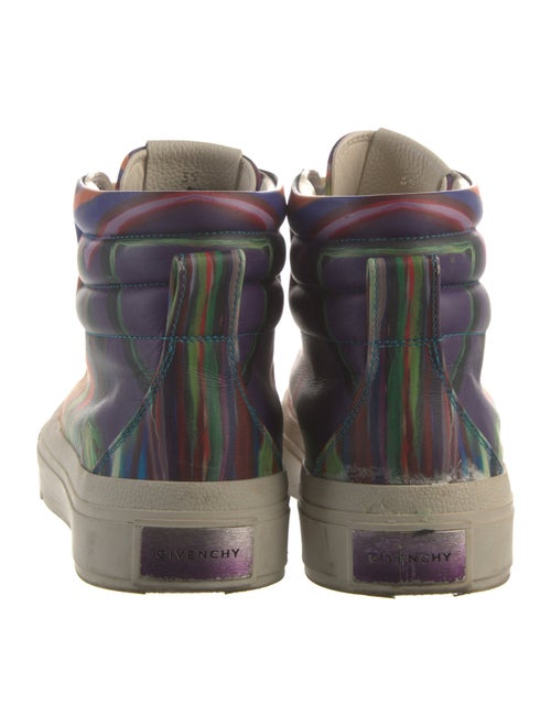 Givenchy Leather Printed Sneakers