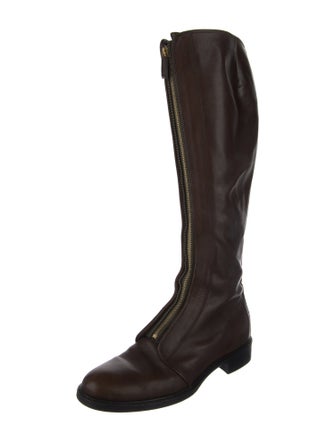 Givenchy Leather Riding Boots