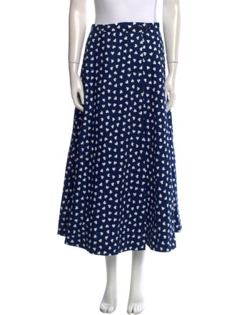 Givenchy Printed Midi Length Skirt