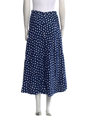 Givenchy Printed Midi Length Skirt