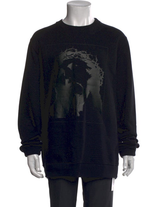 Givenchy Graphic Print Crew Neck Sweatshirt