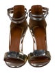 Givenchy Patent Leather Gladiator Sandals