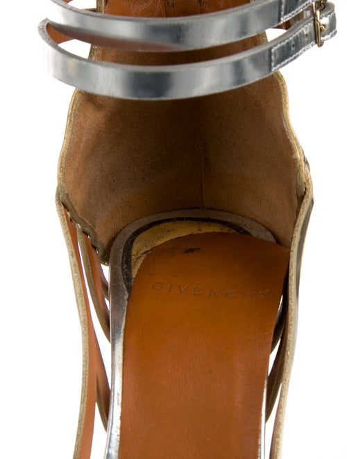 Givenchy Patent Leather Gladiator Sandals