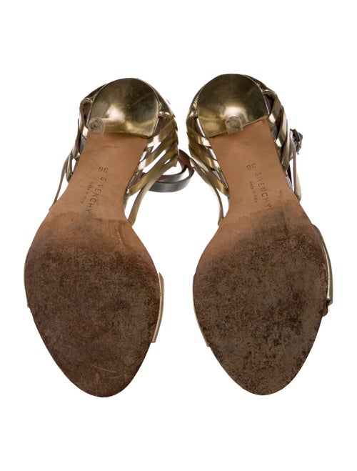 Givenchy Patent Leather Gladiator Sandals