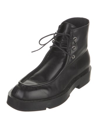 Givenchy Leather Lace-Up Boots