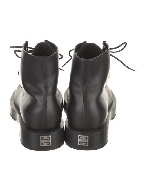 Givenchy Leather Lace-Up Boots