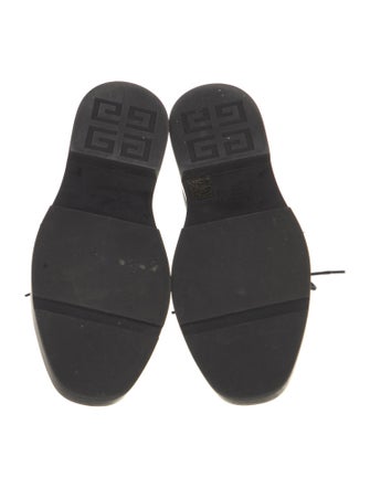 Givenchy Leather Lace-Up Boots