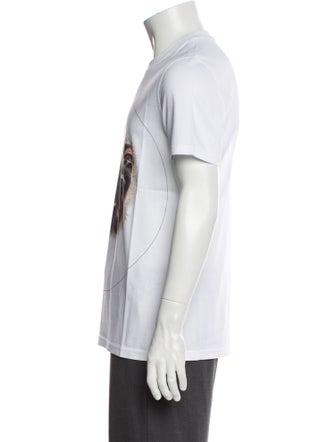 Givenchy Graphic Print Crew Neck T-Shirt