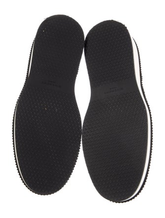 Givenchy Patent Leather Fringe Trim Accent Oxfords