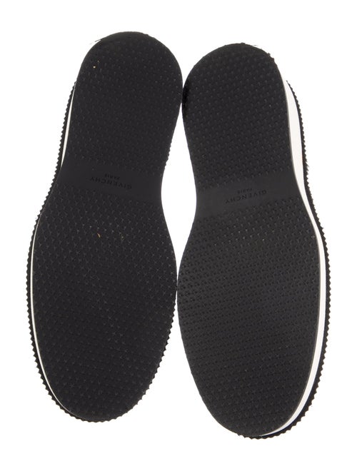 Givenchy Patent Leather Fringe Trim Accent Oxfords