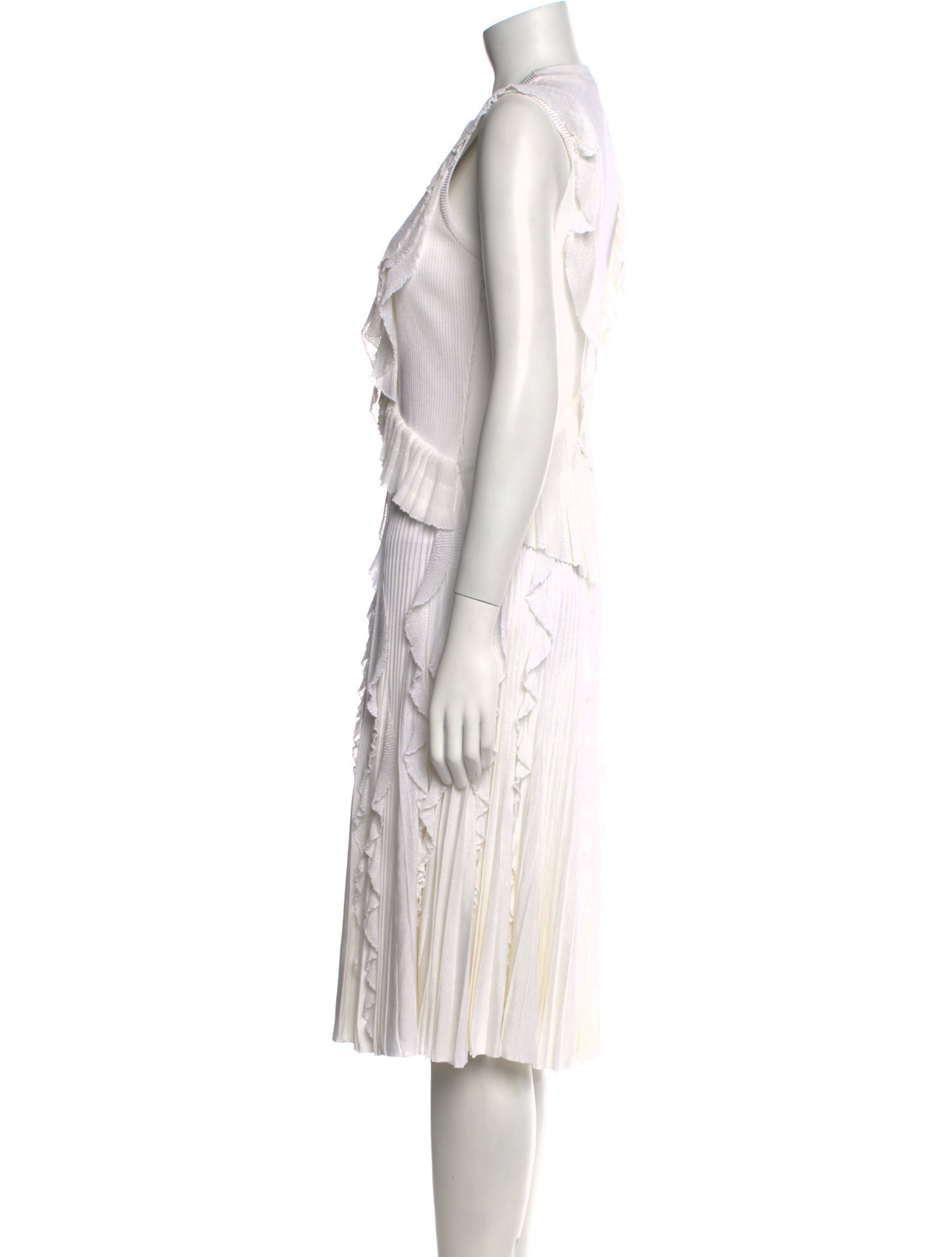 Givenchy Striped Midi Length Dress