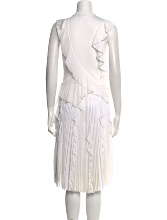 Givenchy Striped Midi Length Dress