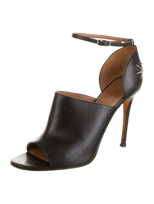 Givenchy Leather Studded Accents Sandals