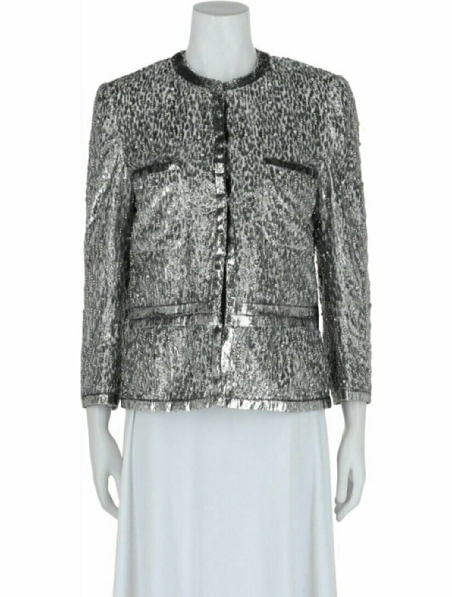 Givenchy Animal Print Evening Jacket w/ Tags