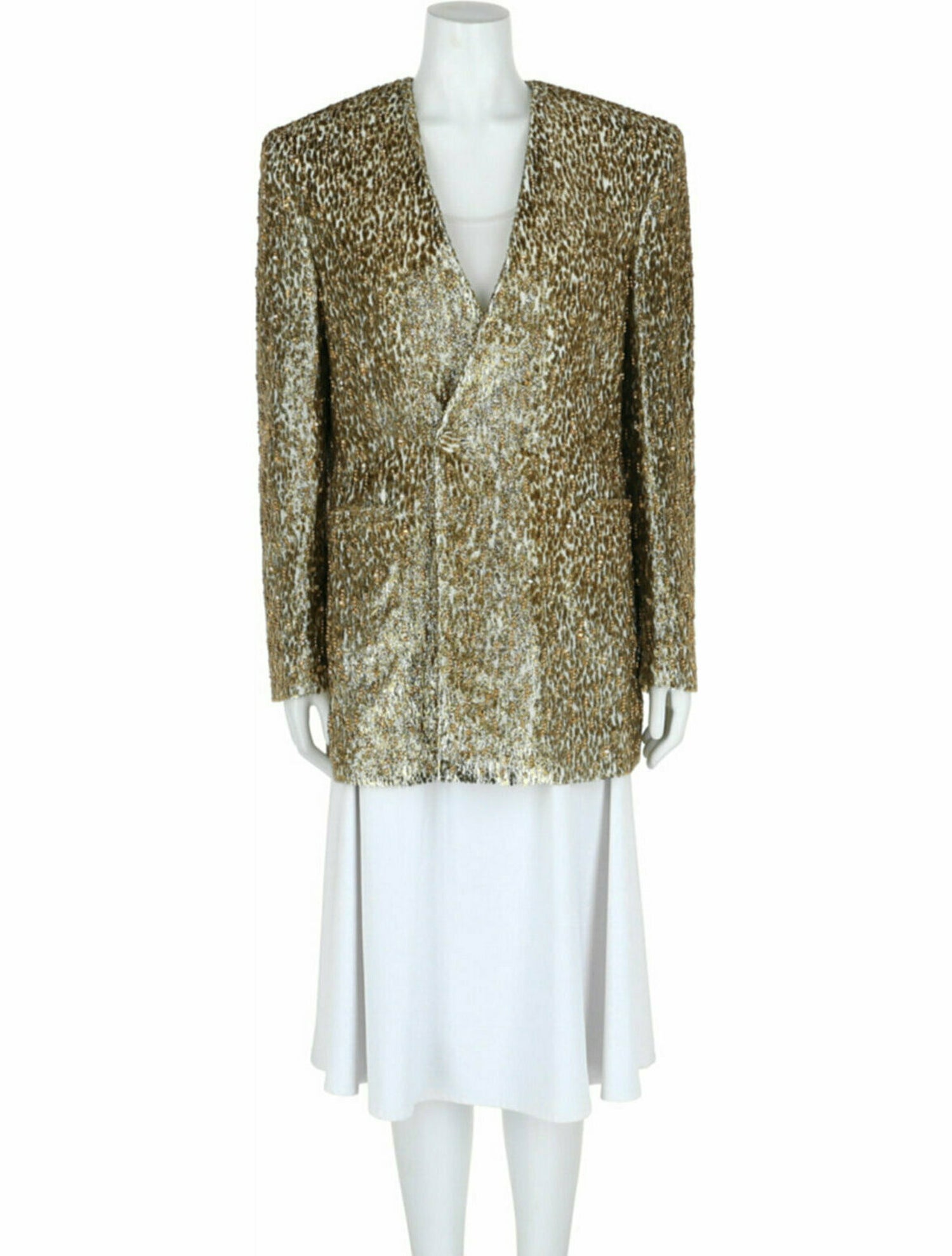 Givenchy Animal Print Blazer w/ Tags