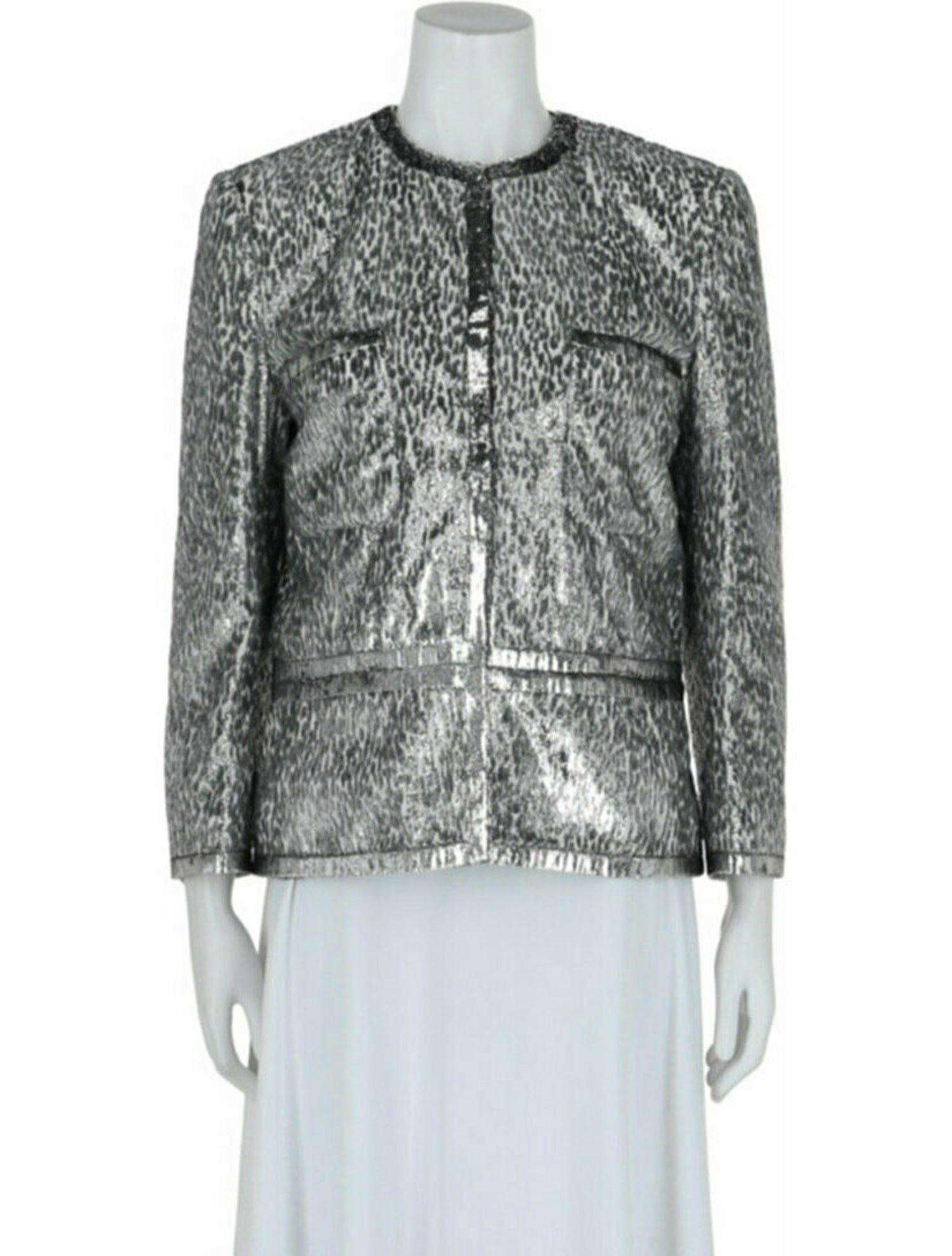 Givenchy Animal Print Evening Jacket w/ Tags