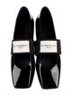 Givenchy Patent Leather Grosgrain Trim Mary Jane Flats