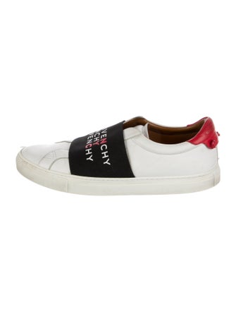 Givenchy Leather Graphic Print Sneakers
