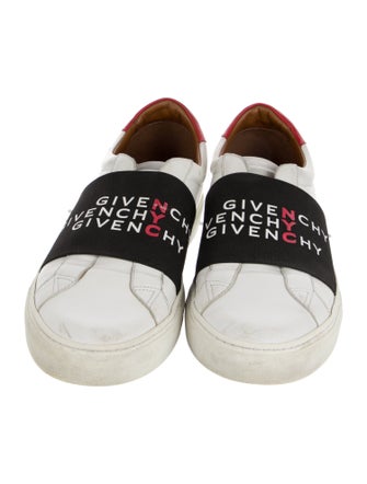 Givenchy Leather Graphic Print Sneakers