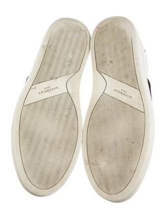 Givenchy Leather Graphic Print Sneakers