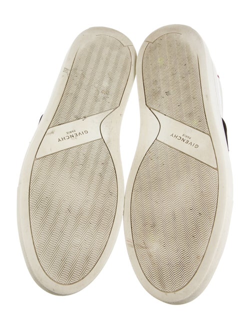 Givenchy Leather Graphic Print Sneakers