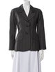 Givenchy Wool Striped Blazer
