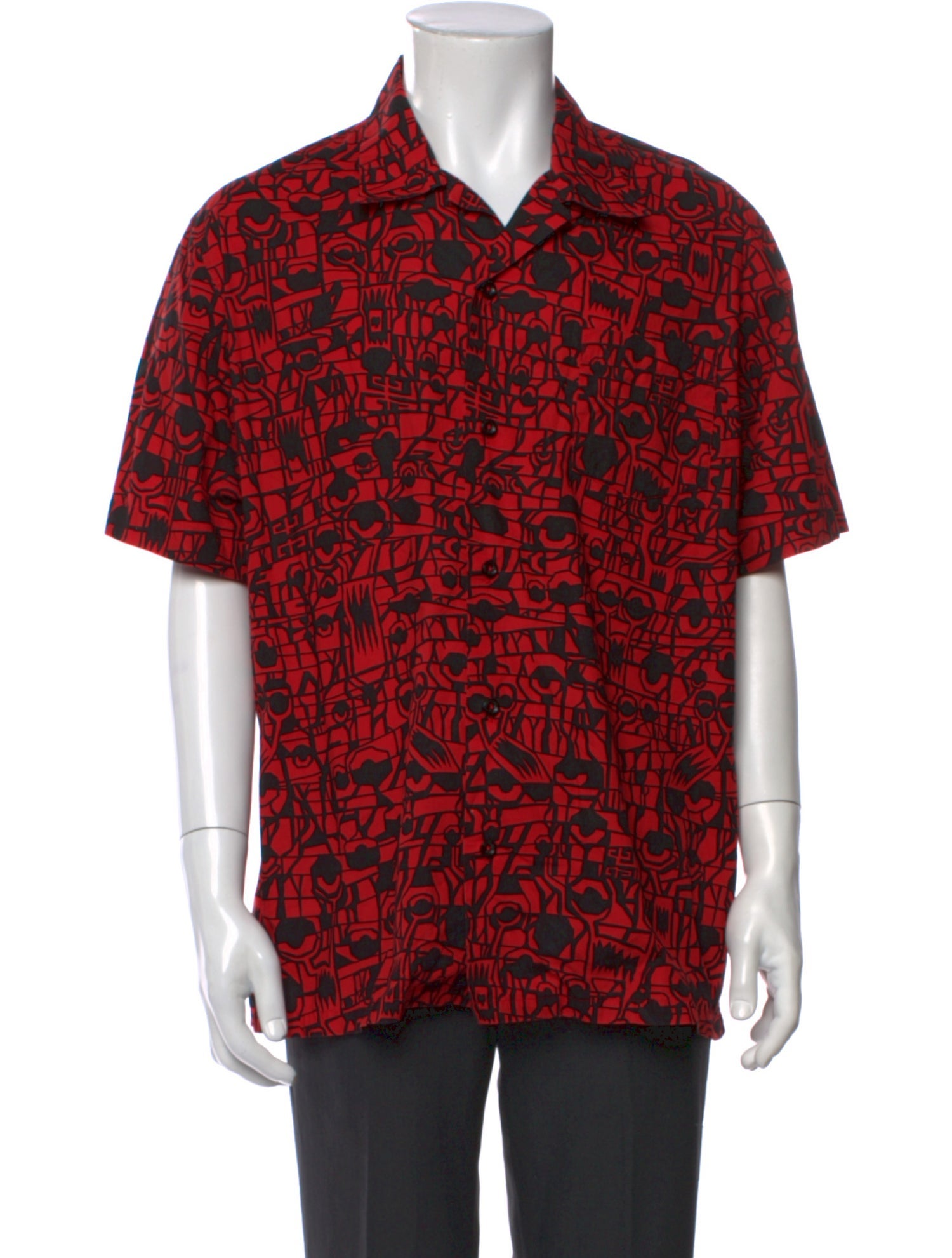 Givenchy Printed Short Sleeve Shirt