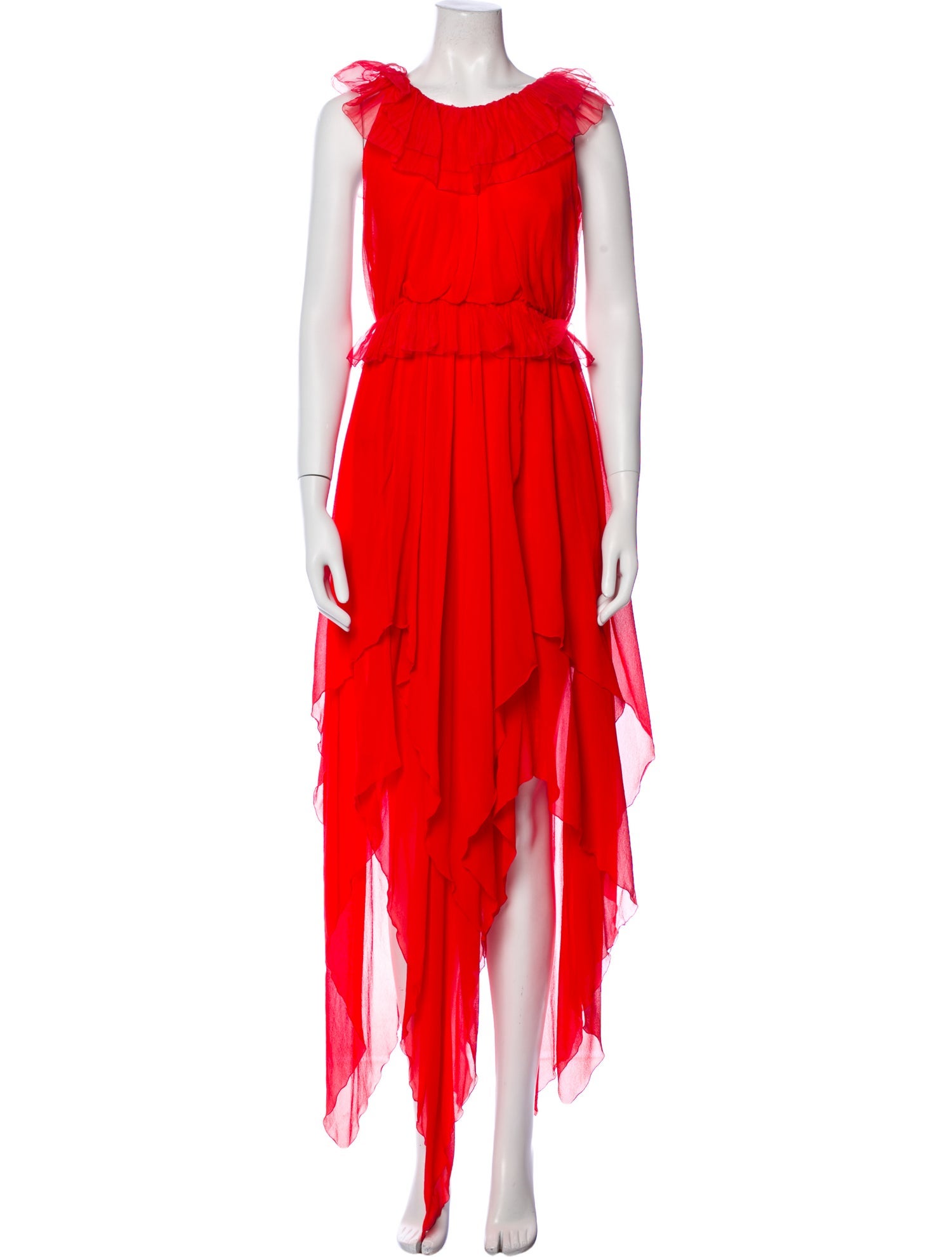Givenchy Silk Midi Length Dress