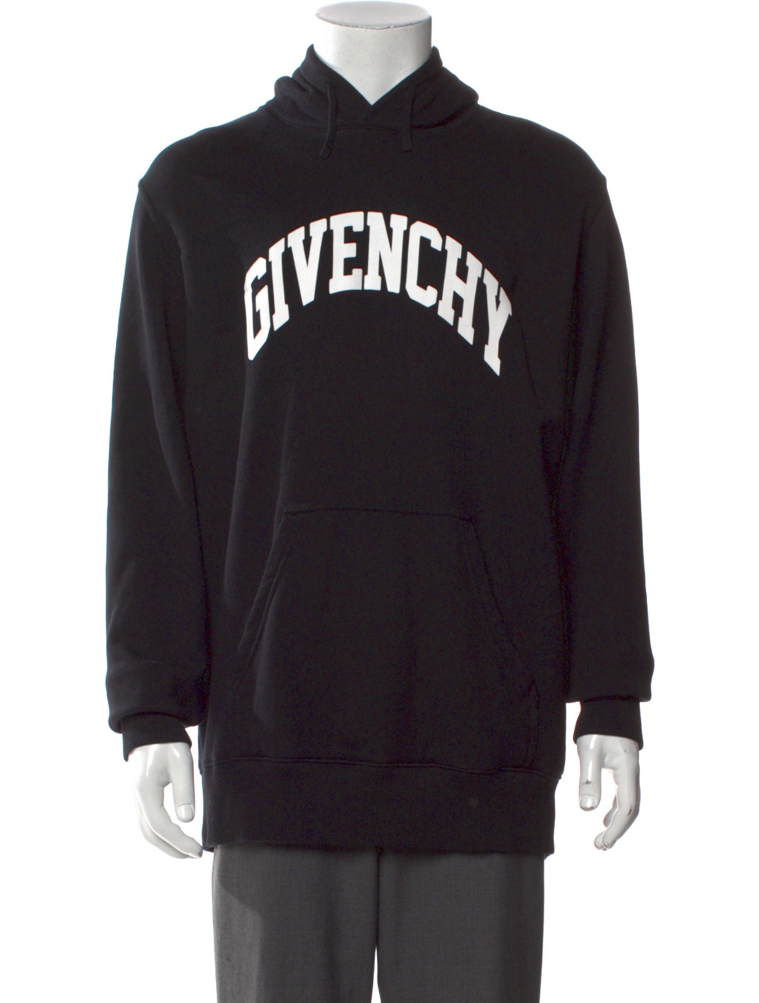 Givenchy Graphic Print Crew Neck Hoodie