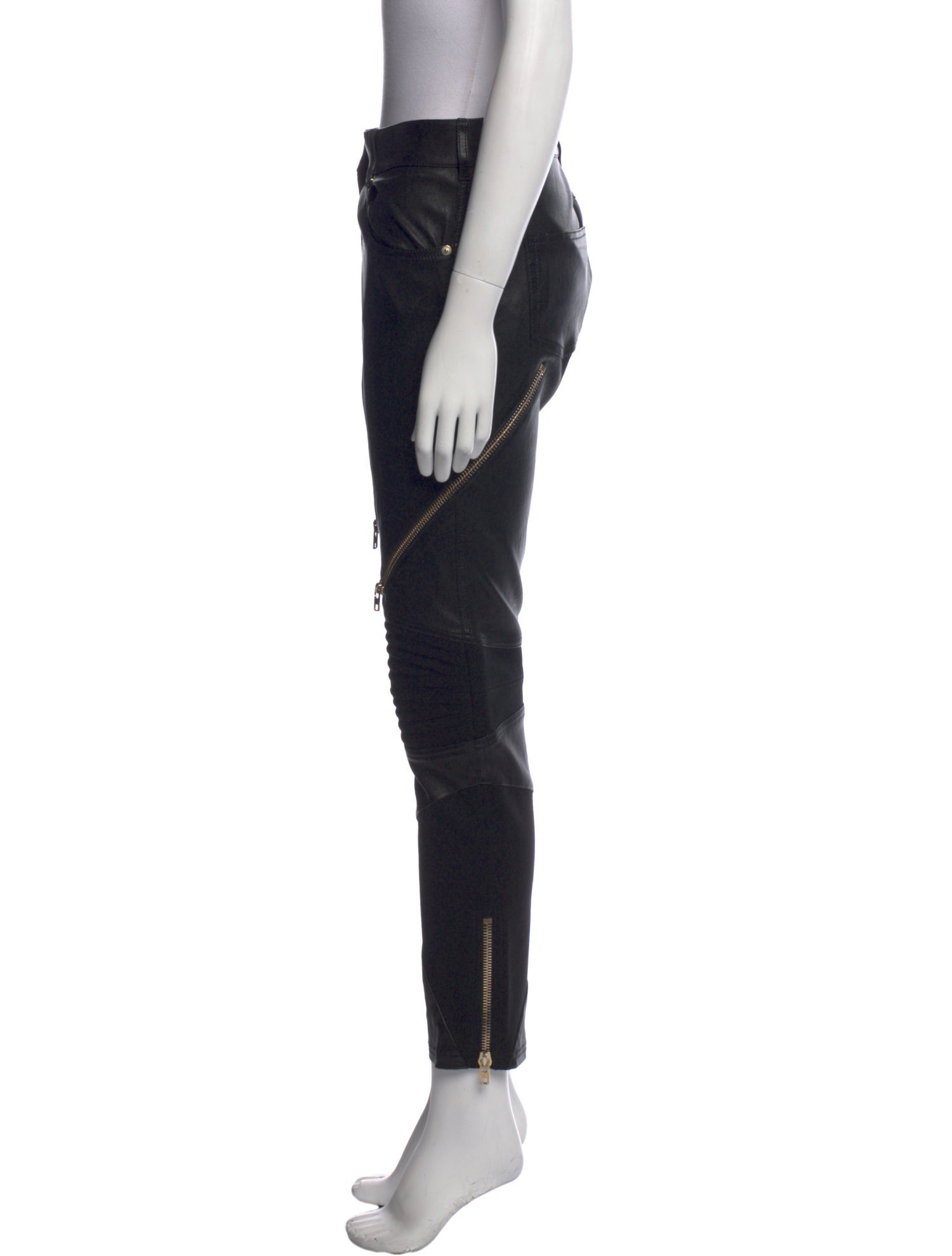 Givenchy Leather Skinny Leg Pants