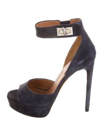 Givenchy Suede D'Orsay Pumps