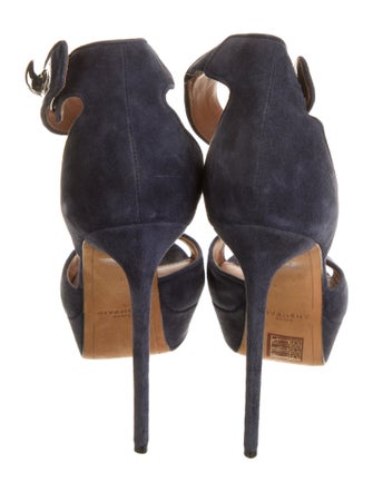 Givenchy Suede D'Orsay Pumps