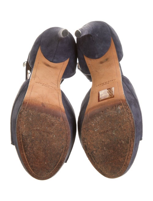 Givenchy Suede D'Orsay Pumps
