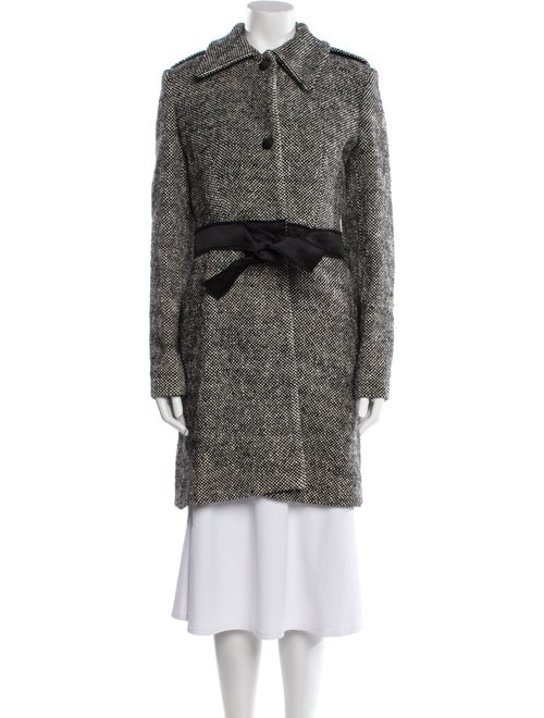 Givenchy Wool Printed Trench Coat