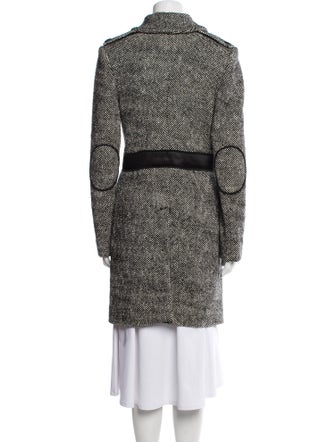 Givenchy Wool Printed Trench Coat