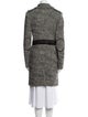 Givenchy Wool Printed Trench Coat