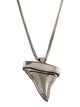 Givenchy Shark Tooth Double Strand Pendant Necklace
