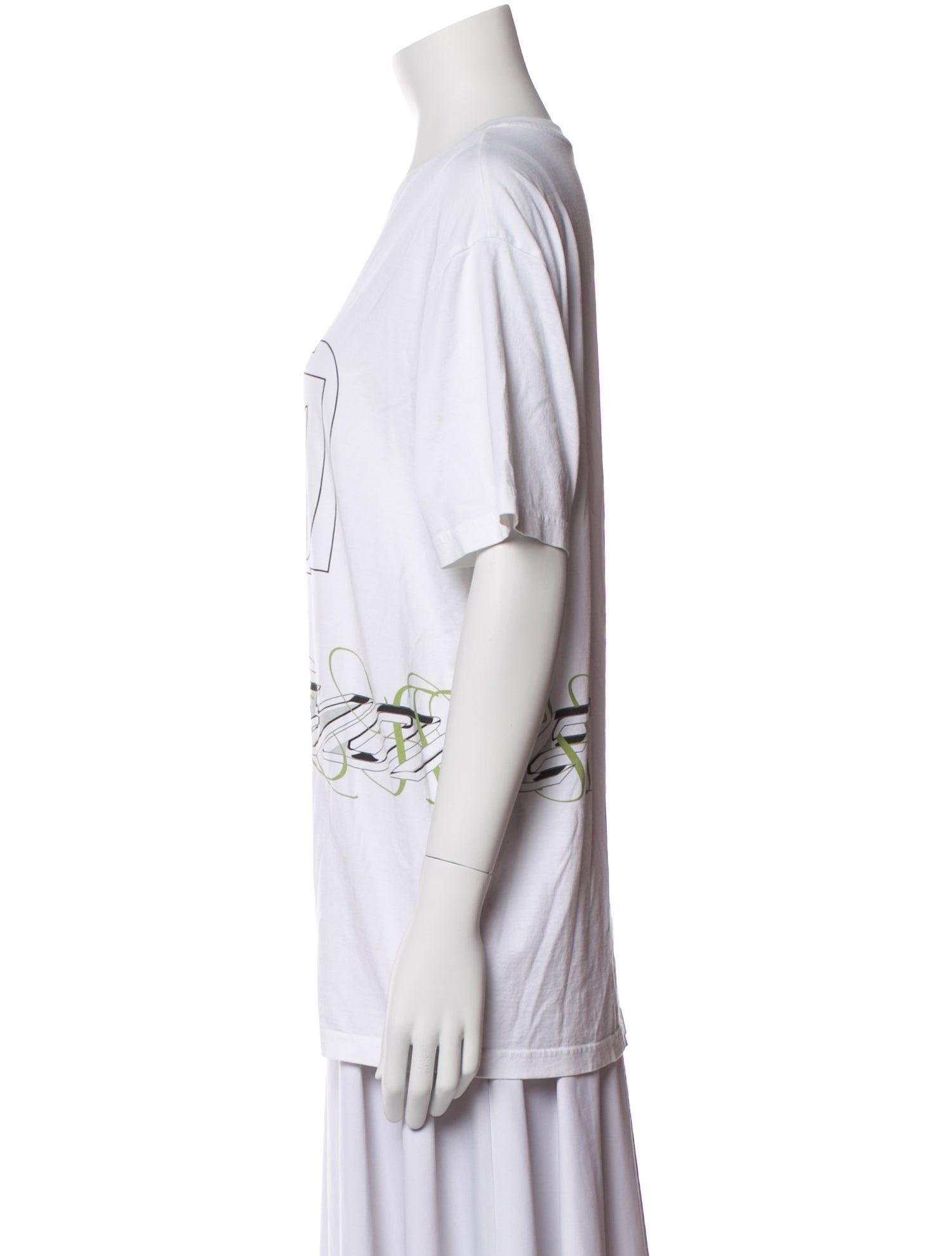 Givenchy Graphic Print Crew Neck T-Shirt