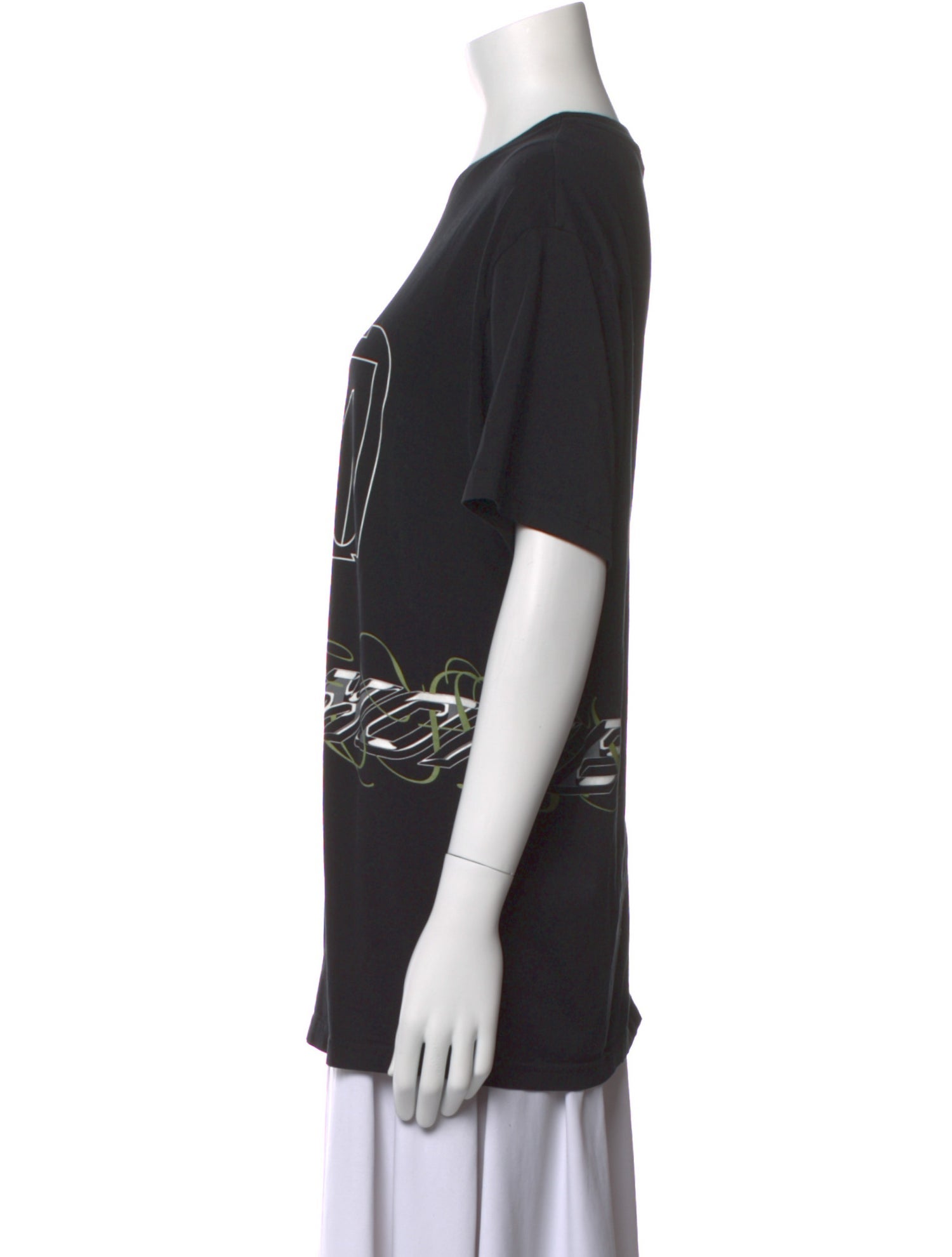 Givenchy Graphic Print Crew Neck T-Shirt