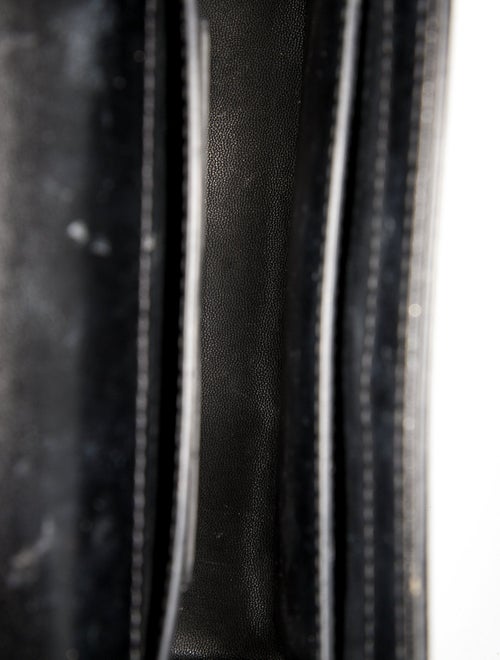 Givenchy Embossed Leather Messenger Bag