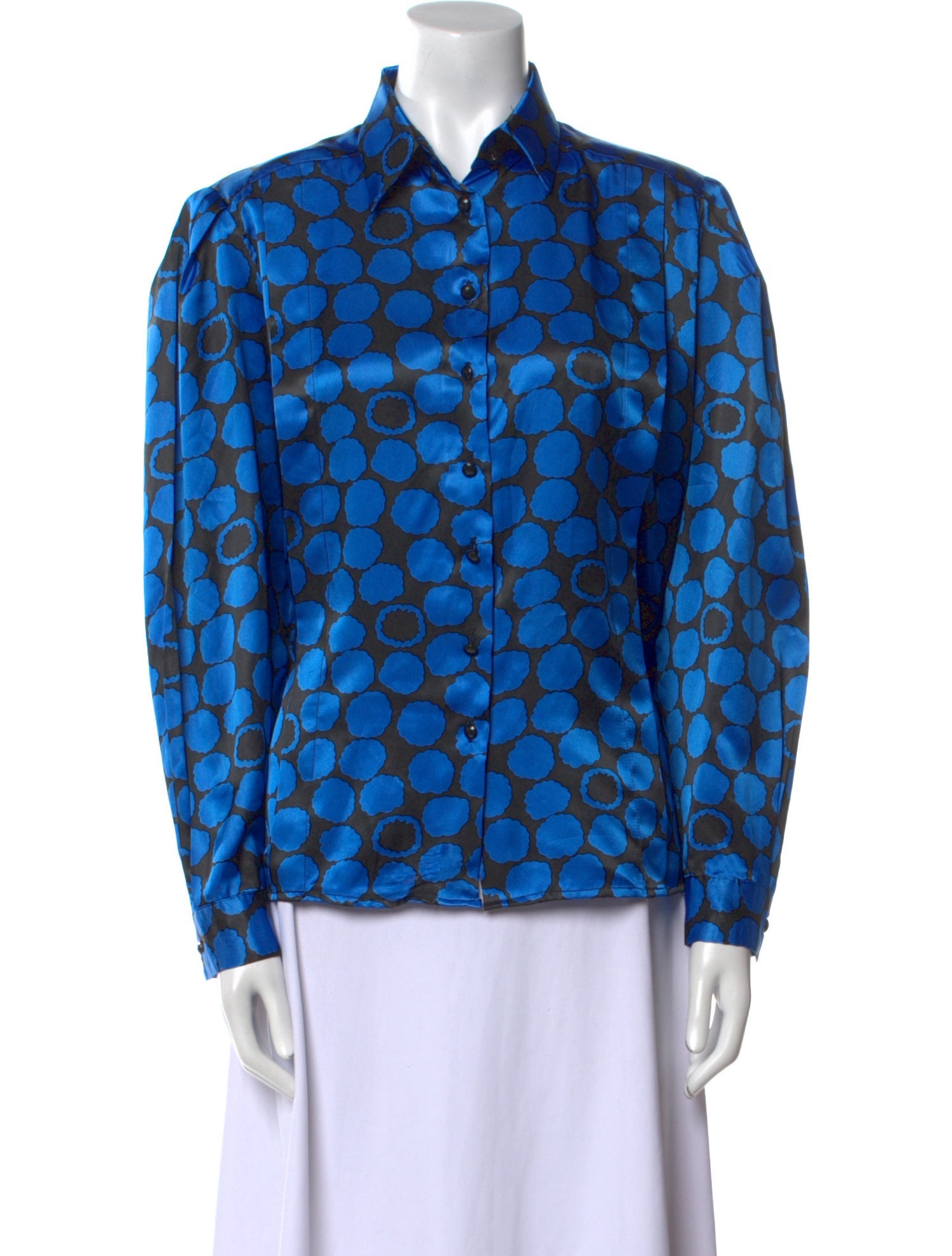Givenchy Vintage 1980's Button-Up Top
