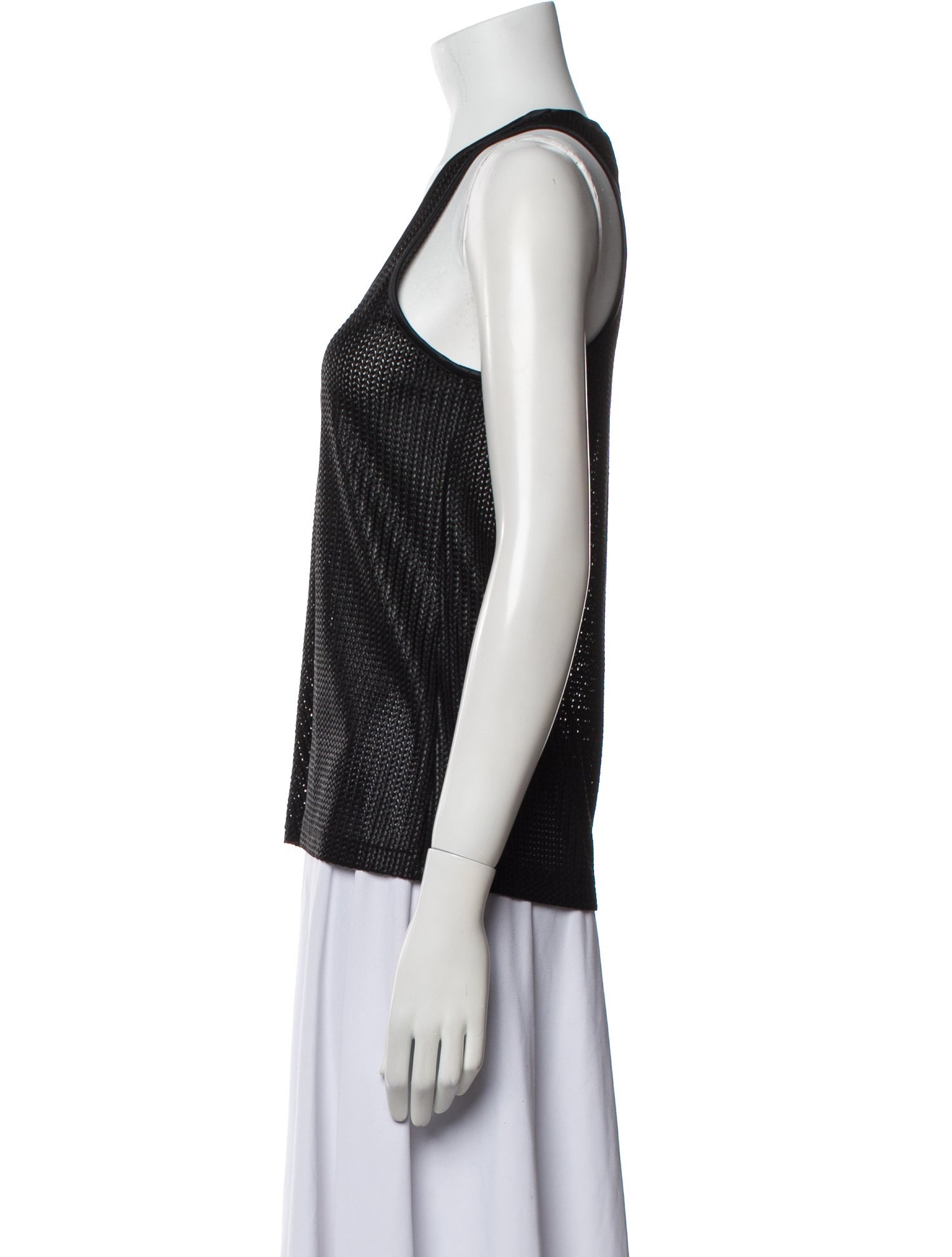 Givenchy Scoop Neck Sleeveless Top