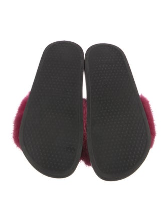 Givenchy Fur Slides