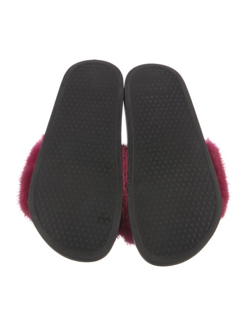Givenchy Fur Slides