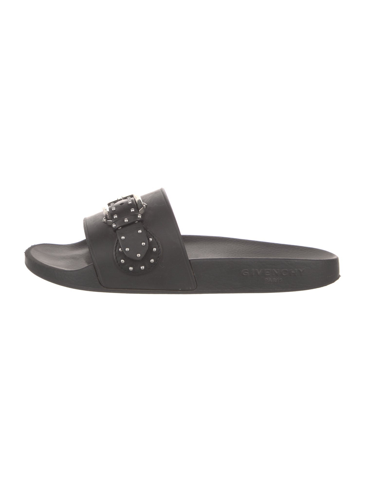 Givenchy Rubber Studded Accents Slides